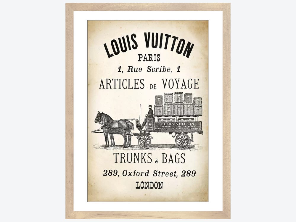 Vintage Louis Vuitton Trunk - Red Rose Paris