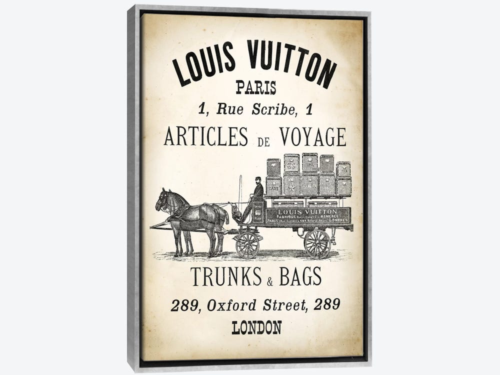 Poster Set of Louis Vuitton - Couture LV Bag - High Indonesia