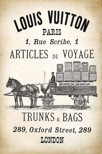 Historical Fashion: LV  Trunks & Bags by PatentPrintStore