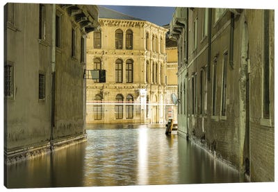 Venice, Italy, To The Grand Canal Canvas Art Print - Venice Art