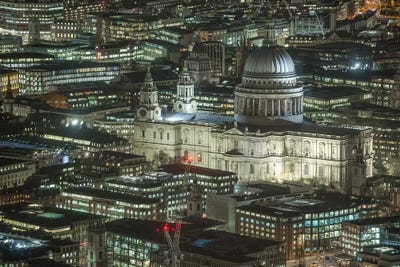 St. Paul's Cathedral, London II by Mark Paulda art print