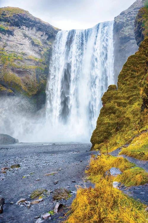 Iceland Skogafoss Waterfall