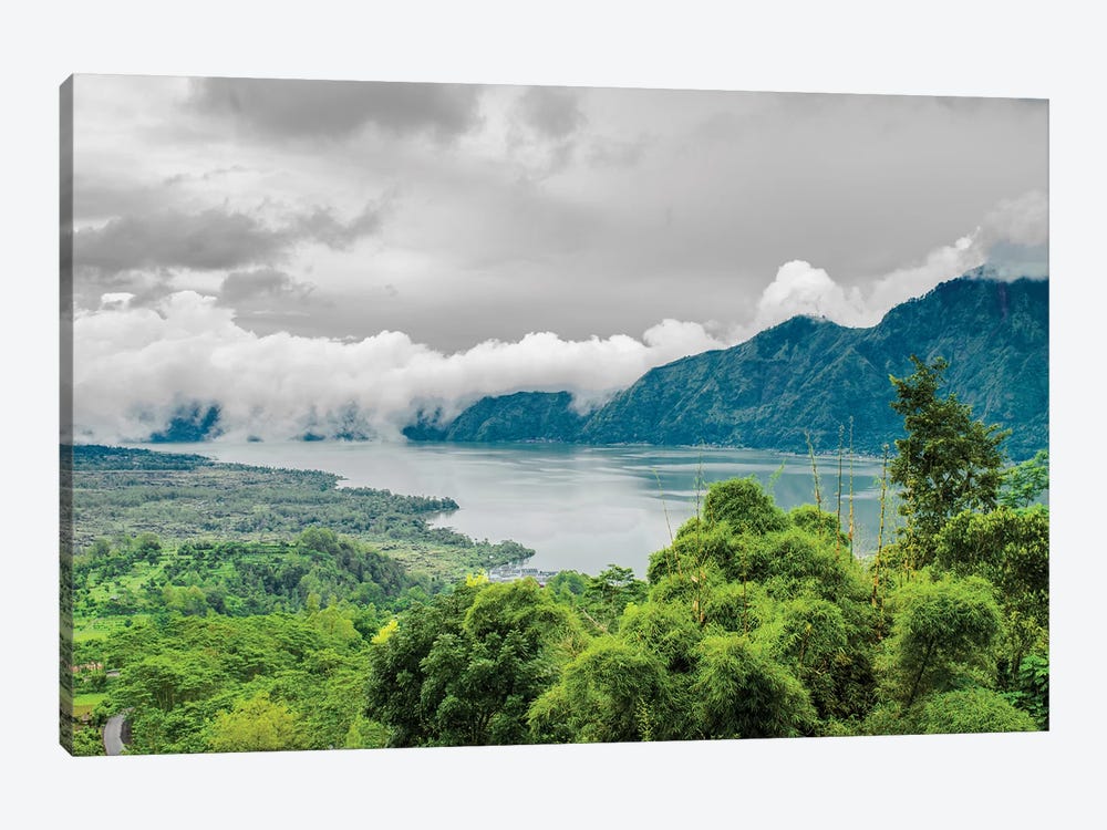 Lake Batur, Kintamani, Indonesia by Mark Paulda 1-piece Canvas Wall Art