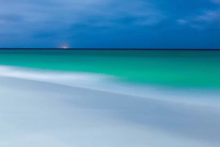 Aruba During Full Moon by Mark Paulda wall art