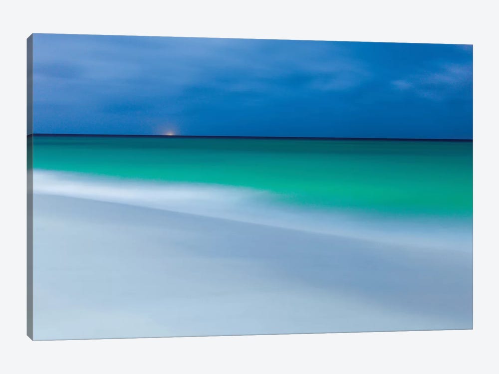 Aruba During Full Moon by Mark Paulda 1-piece Art Print