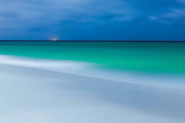 Aruba: Aruba During Full Moon by Mark Paulda