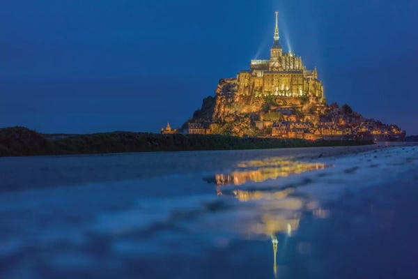 Normandy: Le Mont Saint-Michel I, Normandy, France by Mark Paulda