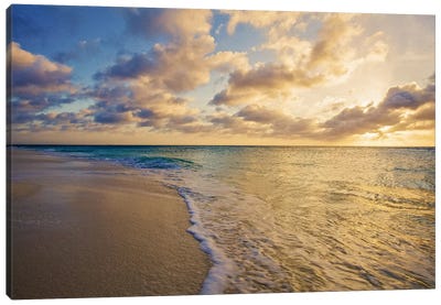Aruba Sunset II Canvas Art Print - Mark Paulda