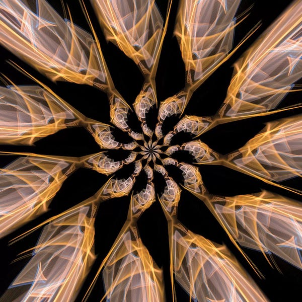 Psychedelic: Camera Toss Abstract II by Mark Paulda