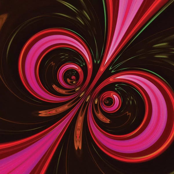 Psychedelic: Camera Toss Abstract XI by Mark Paulda