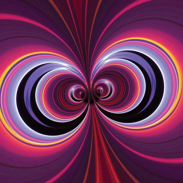 Psychedelic: Camera Toss Abstract XII by Mark Paulda