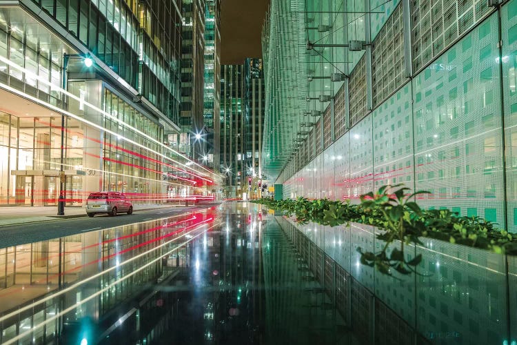 Canary Wharf Reflection - London by Mark Paulda wall art