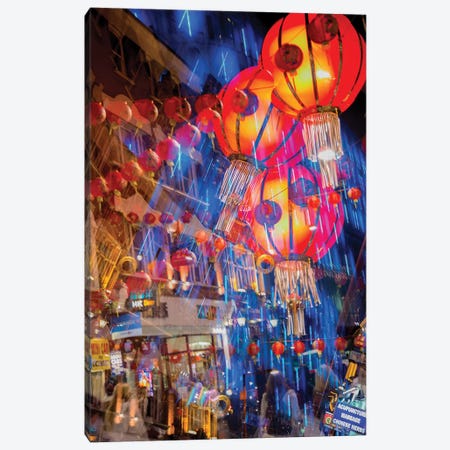 Chinese Lanterns Canvas Print #PAU155} by Mark Paulda Canvas Art