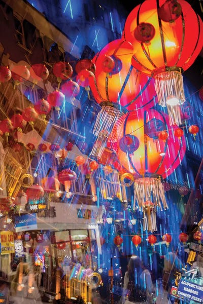 Double Exposure Photography: Chinese Lanterns by Mark Paulda