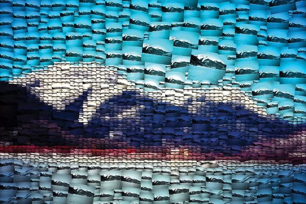Mosaic Landscapes: Crystal Lake Mosaic by Mark Paulda