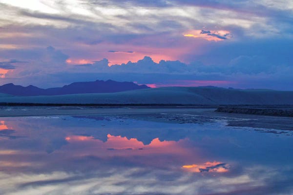 Cloudy Sunsets: Desert Thunderstorm by Mark Paulda