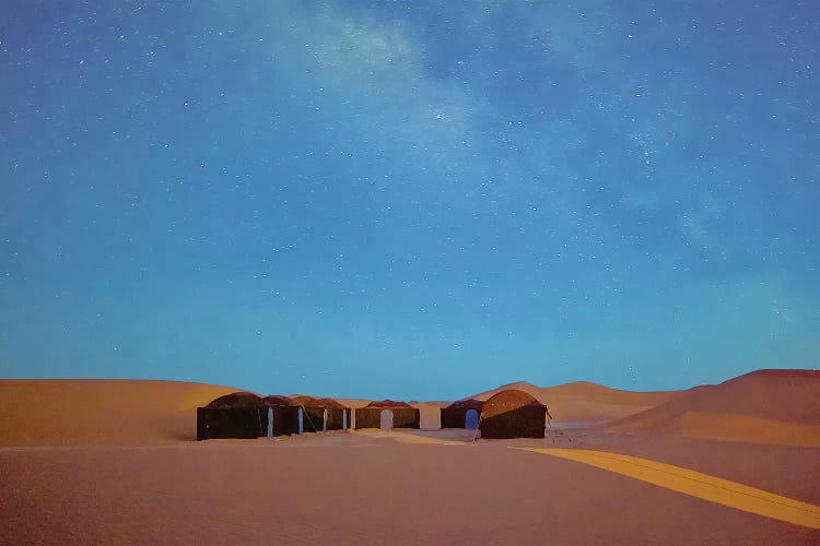 Full Moon In The Sahara by Mark Paulda wall art