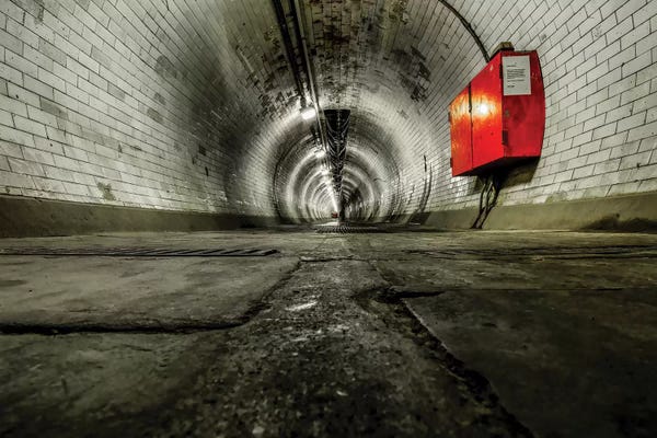 Tunnels: Greenwich Foot Tunnel - London by Mark Paulda