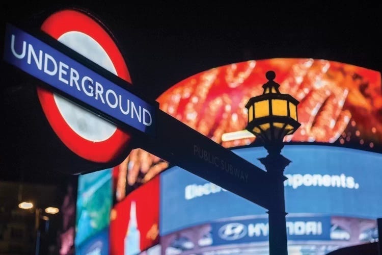 Piccadilly Circus by Mark Paulda wall art