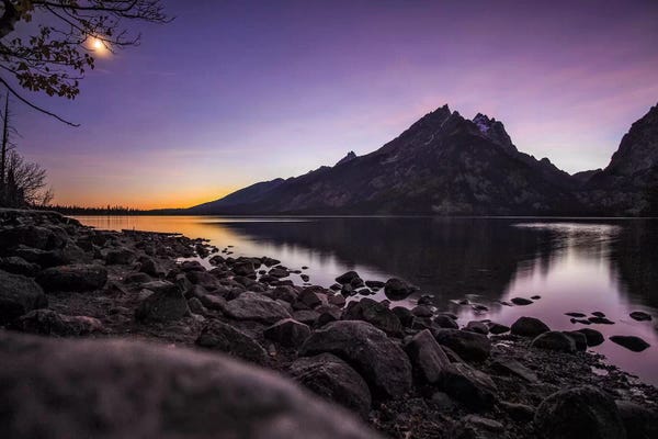 Wyoming: Jenny Lake Twilight by Mark Paulda