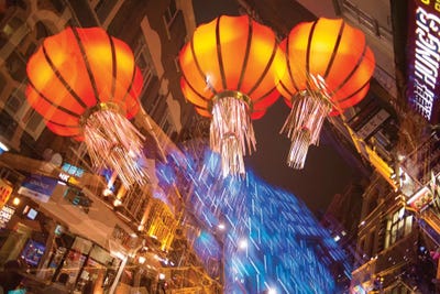 London Chinatown by Mark Paulda art print