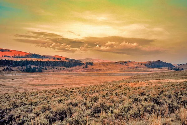 Yellowstone Sunset