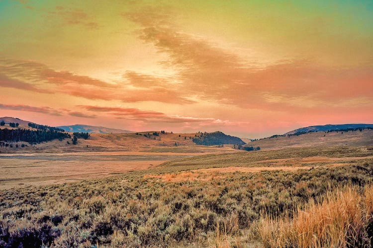 Yellowstone Sunrise by Mark Paulda wall art