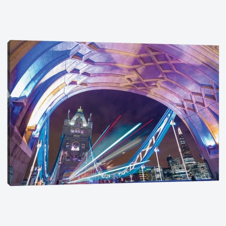 A Drive Through Tower Bridge Canvas Print #PAU1} by Mark Paulda Canvas Art Print