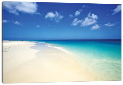 Serenity In Aruba I Canvas Art Print - Sandy Beach Art