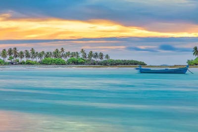 Paradise Island Sunset by Mark Paulda art print
