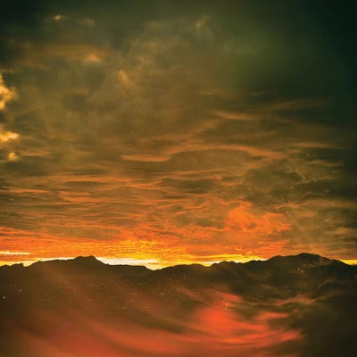 Mountain Sunset by Mark Paulda art print