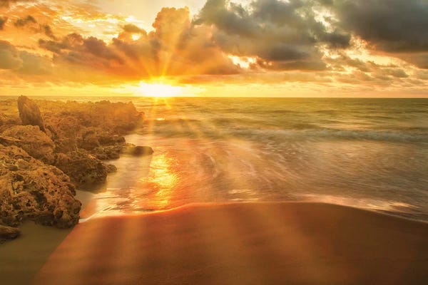 Caribbean: Caribbean Sun Rays by Mark Paulda