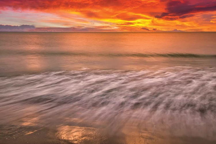 Sunset Waves by Mark Paulda wall art