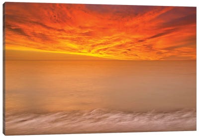 Colombia Sunset Drama Canvas Art Print - Colombia