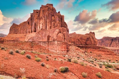 Desert Fortress by Mark Paulda framed wall art