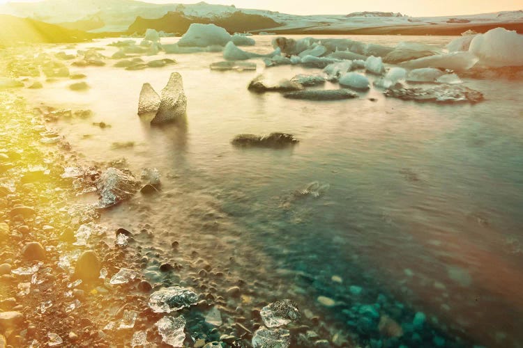 Jökulsárlón Glacier Lagoon by Mark Paulda wall art