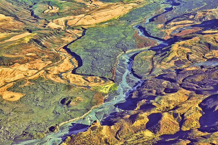 Iceland Volcanic Landscape II