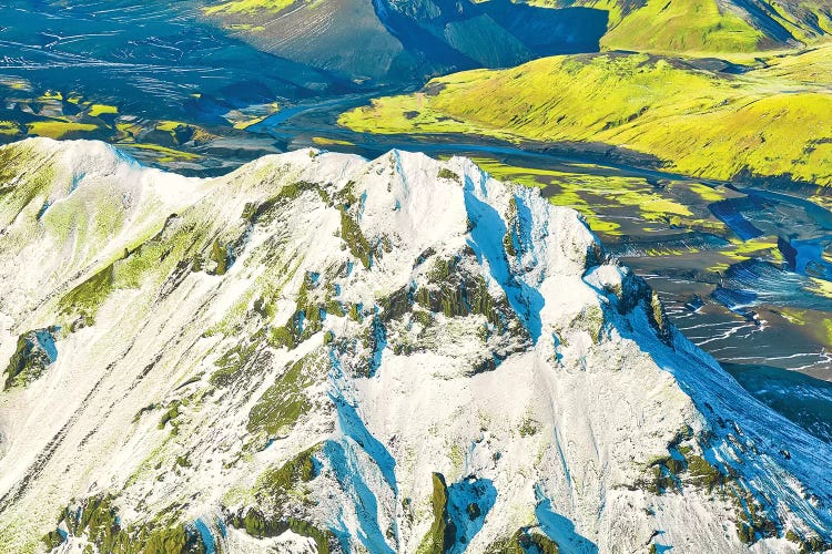 Iceland From Air by Mark Paulda wall art