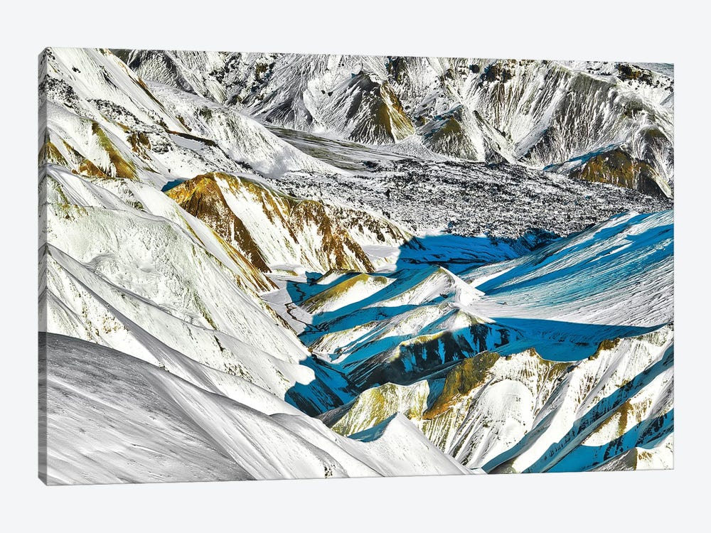 Iceland Glacier Valley by Mark Paulda 1-piece Canvas Art Print