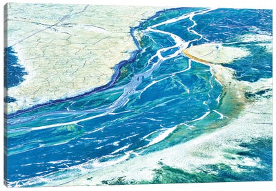 Nature's Harmony Canvas Art Print - Glacier & Iceberg Art