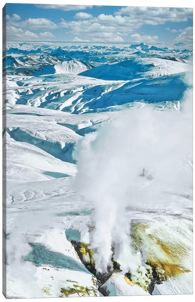 Iceland Geyser Canvas Art Print - Mark Paulda