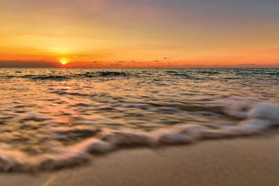 Caribbean Warm Waters by Mark Paulda framed wall art