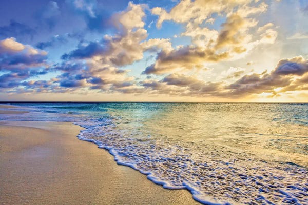 Aruba: Aruba Calm Golden Wave by Mark Paulda