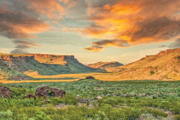 Fine Art Print: Texas Valley by Mark Paulda