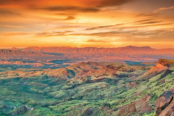 Fine Art Print: Texas Sunrise by Mark Paulda