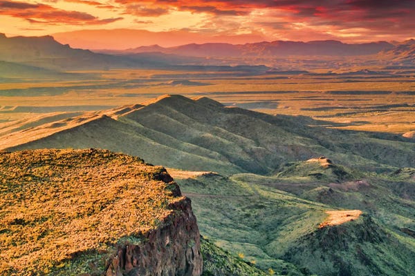 Fine Art Print: Southwest Morning Glow by Mark Paulda