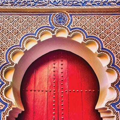 Moroccan Door by Mark Paulda framed wall art