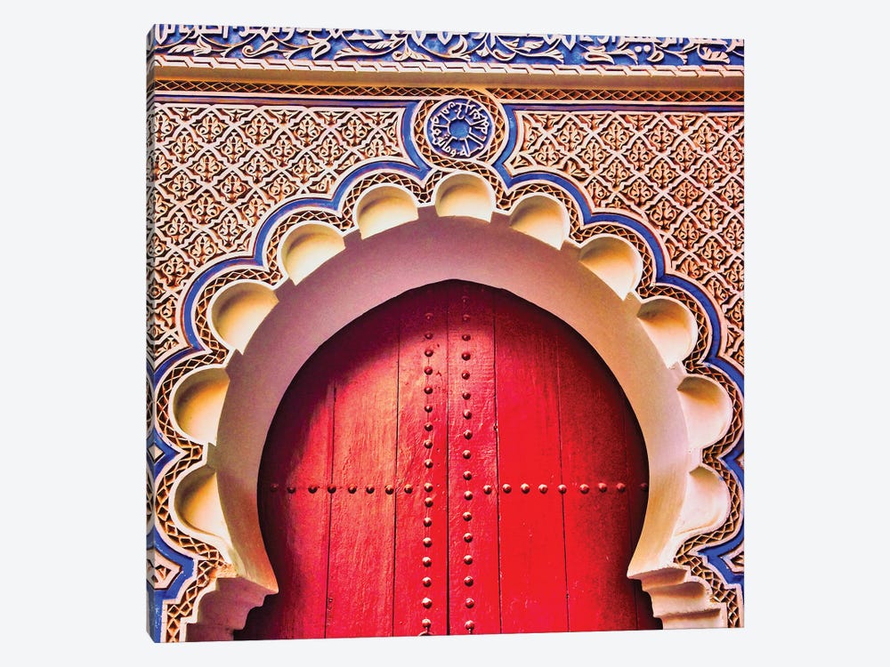 Moroccan Door by Mark Paulda 1-piece Canvas Print