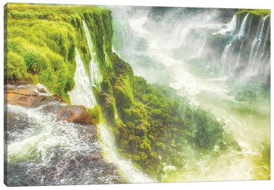 Iguazu Mist Canvas Art Print - Mark Paulda