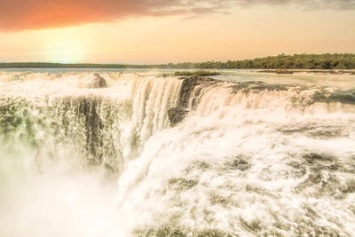 Iguazu Sunset by Mark Paulda framed wall art